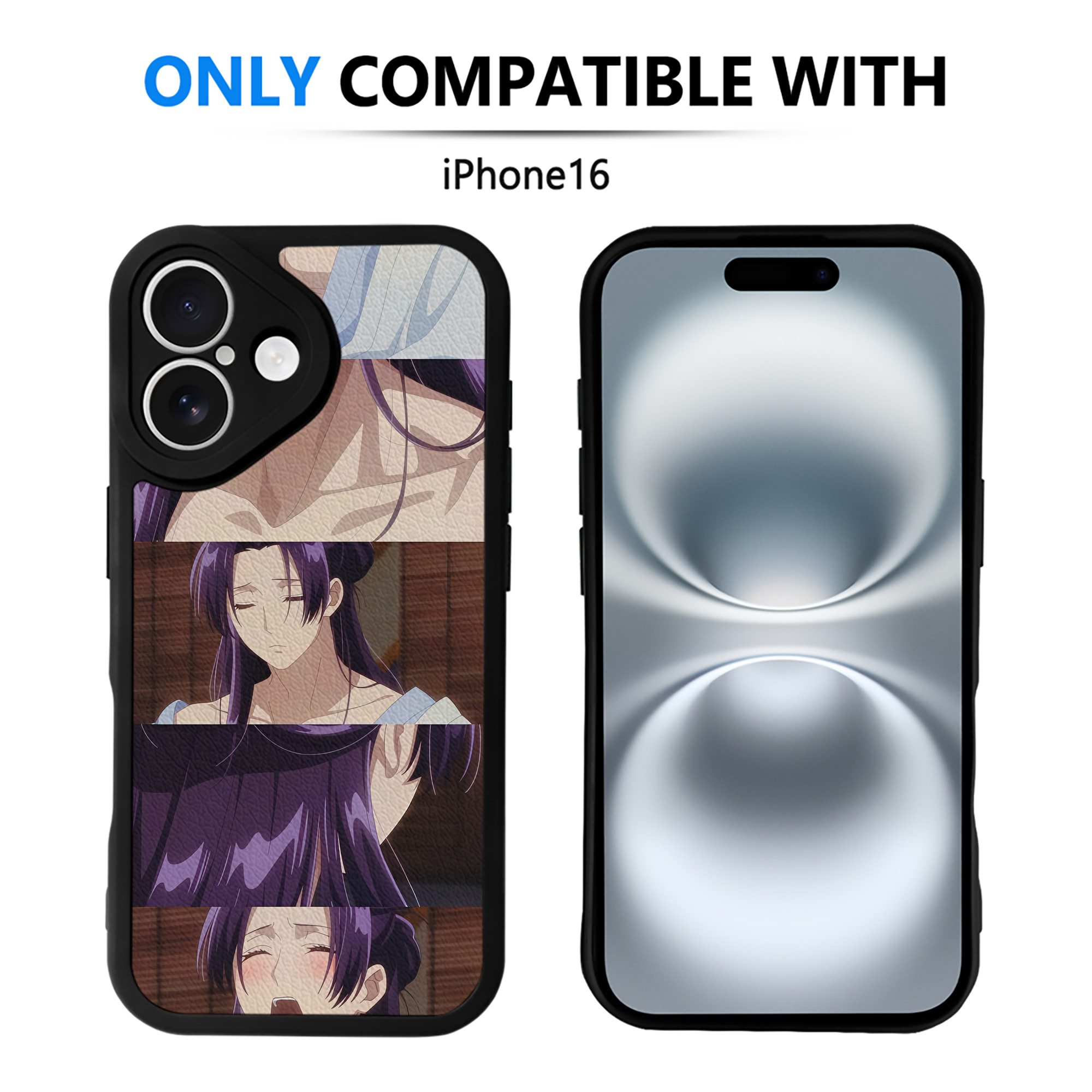 薬屋のひとりごと The Apothecary Diaries 【iPhone 16シリーズ対応】シリコンスマホケース（レザー調） 材質：シリコン
